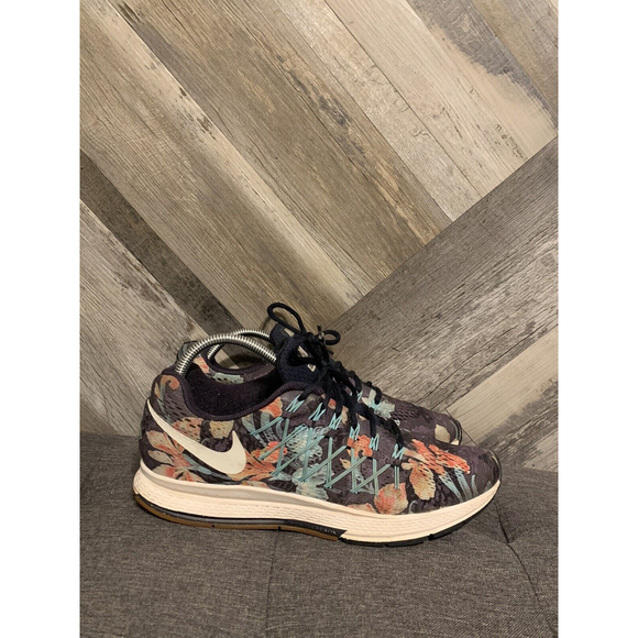 Nike Air Zoom Pegasus 32 Photosynthesis 724381-401 Dark Obsidian Floral Sz 11 US main image 4